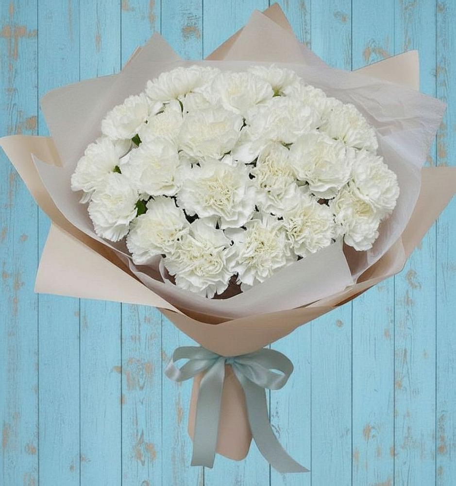 Букет цветов из: Гвоздики в Михайлове