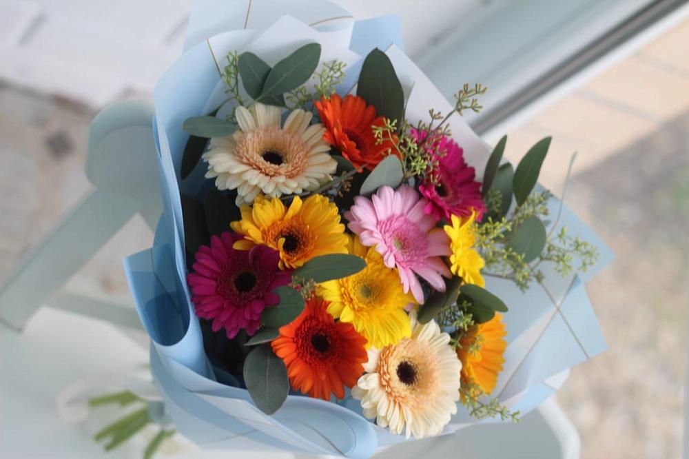 Букет цветов из: Герберы в Михайлове