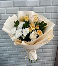Букет цветов из:  Розы и Хризантемы в Михайлове