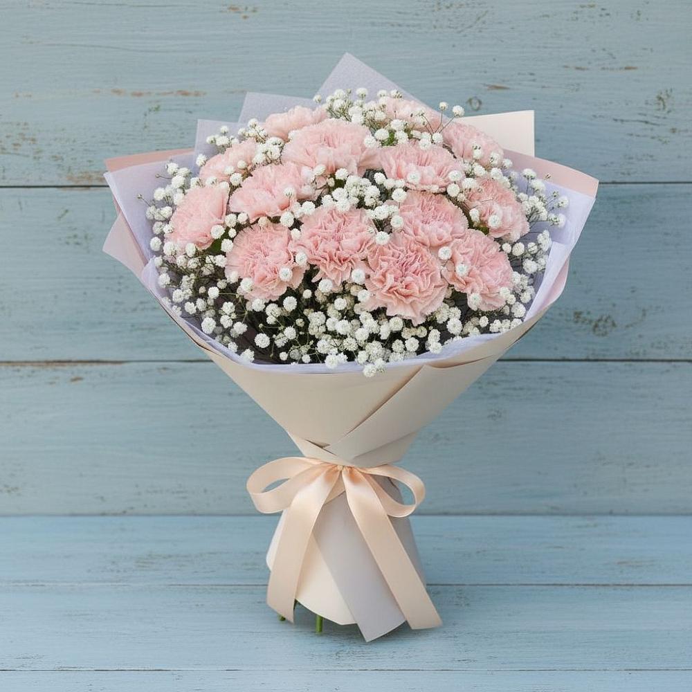 Букет цветов из: Гвоздики в Михайлове