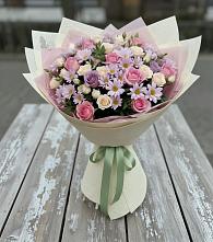 Букет цветов из:  Розы и Хризантемы в Михайлове