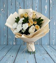 Букет цветов из:  Розы и Хризантемы в Михайлове