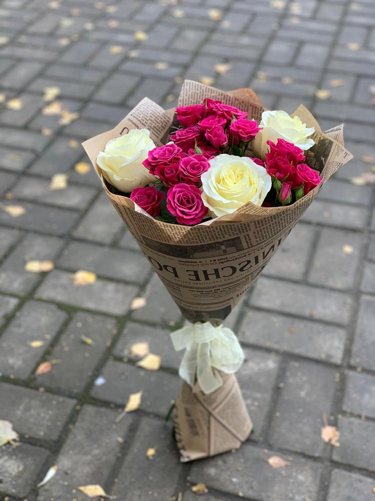 Букет цветов из: Розы в Михайлове