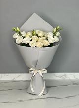 Букет цветов из:  Розы и Лизиантусы #REPLACE_PRED# Михайлове